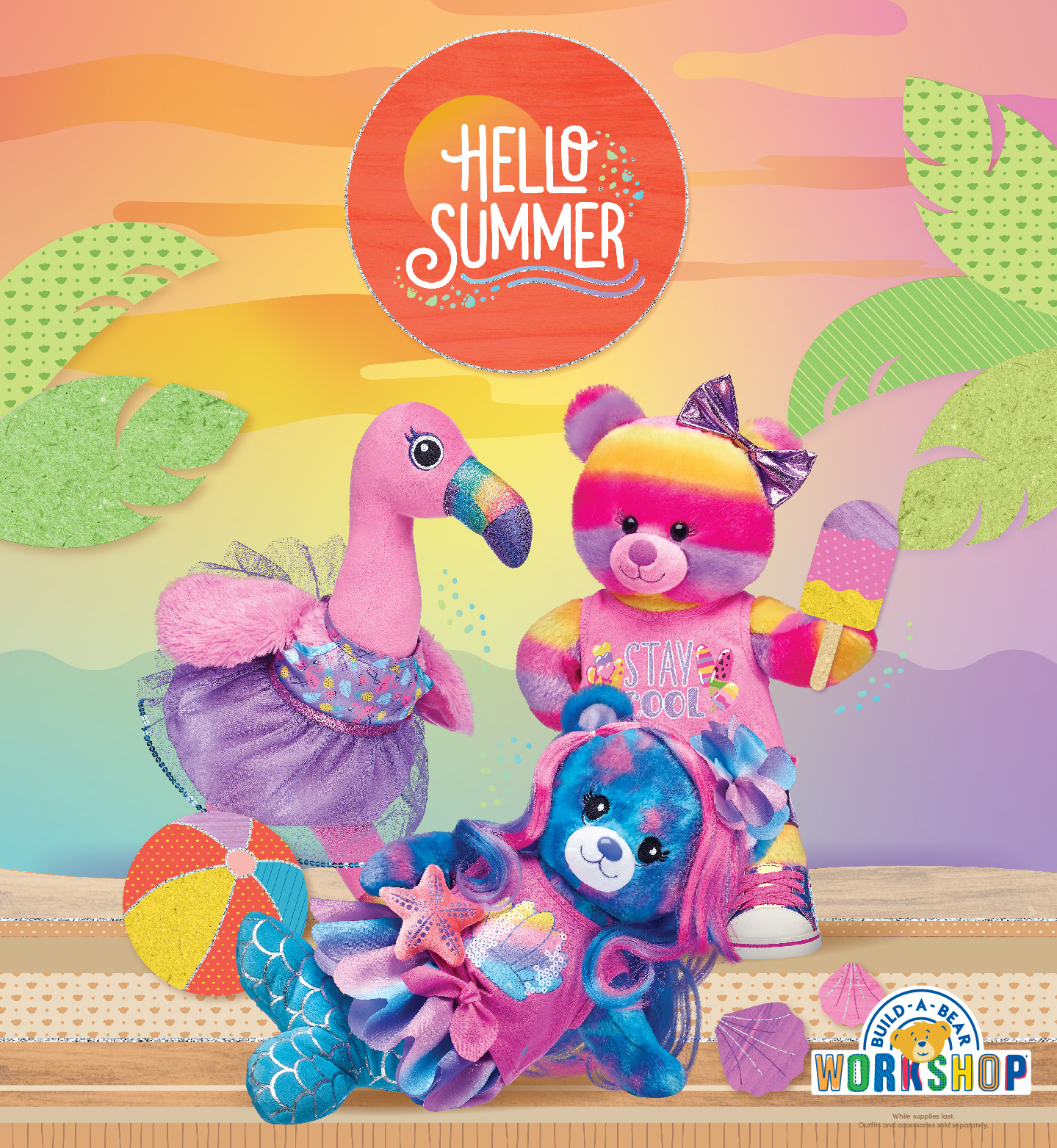 Hello, Summer And Hello HOT New Arrivals at BuildABear Palisades Center