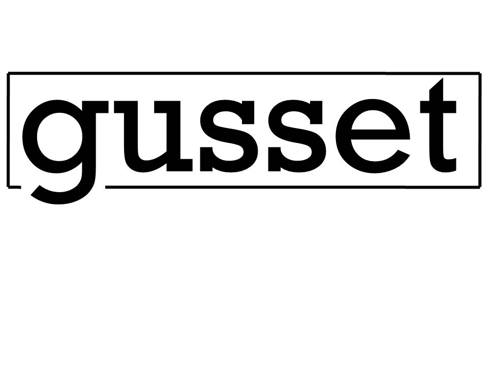 gusset logo stamp