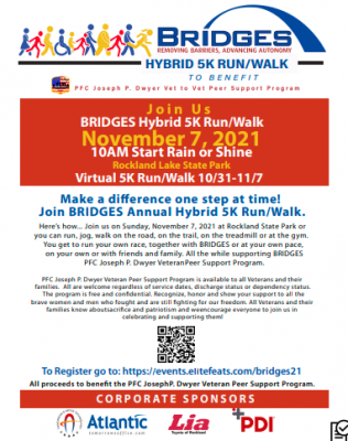 BRIDGES 5K Run Walk Flyer