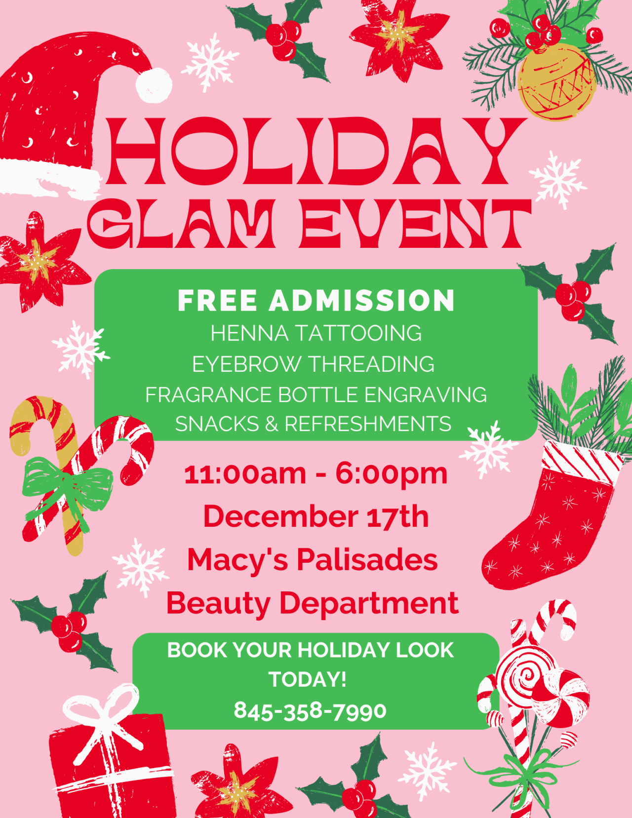 Macy's Holiday Glam Event - Palisades Center