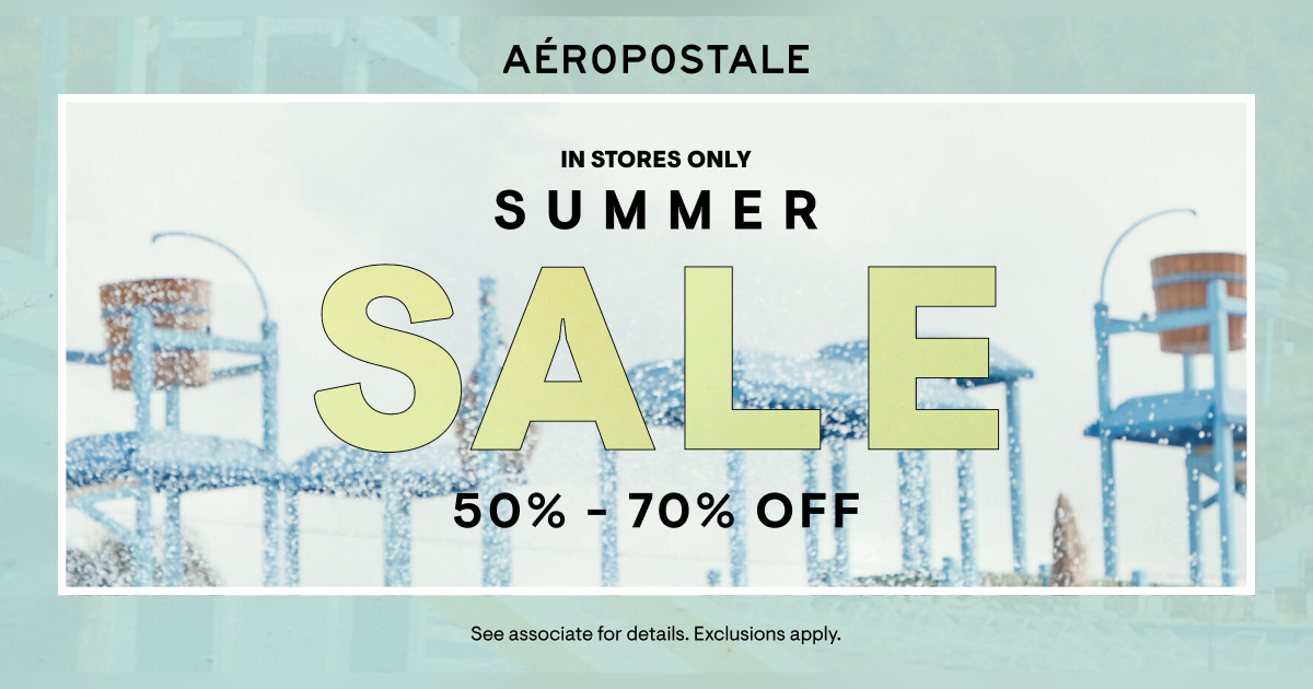 Aeropostale Campaign 231 Super Big Deals at Aeros Summer Sale EN 1200x630 1