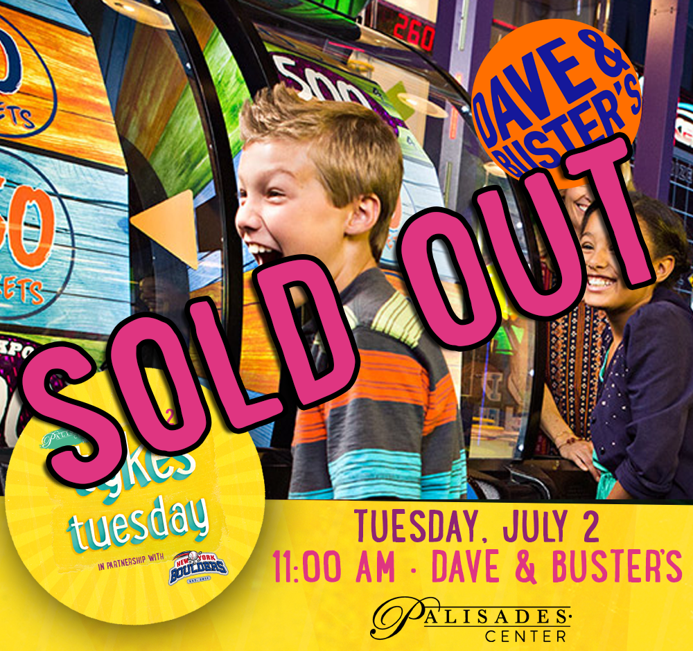 Tykes July2 DaveBusters SOLDOUT